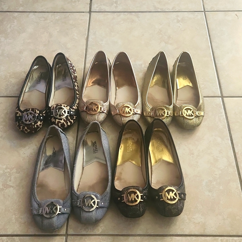 MICHAEL KORS FLATS LOT SIZE 8